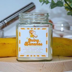 Going Bananas - Soy Wax Candle
