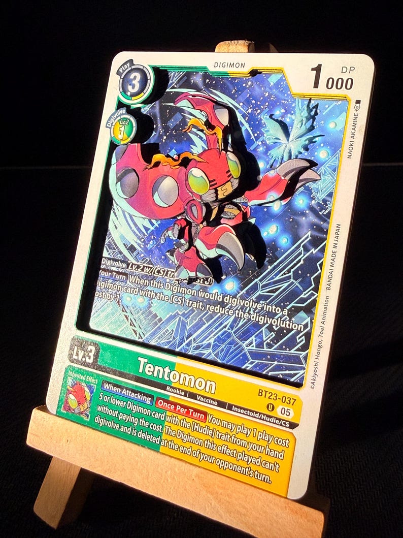 3D Digimon Shadowbox Art – Tentomon, Betamon & Gotsumon | Handmade ...