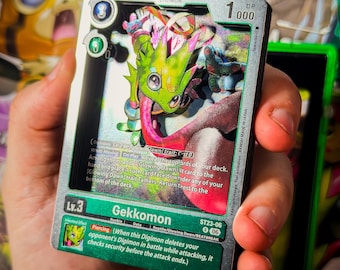 Gekkomon - Scatola porta carte collezionabili Digimon Beatbreak