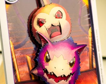 Tsunomon - 3D Digimon Trading Card Alter (minimalist)