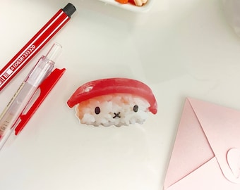 Sushi bunny sticker - Deco Stickers, Korean Stationery, Polco Deco, Journaling , Penpal, Planner Stickers, Phone Stickers