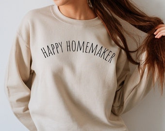 Homemaker Sweatshirt, Homemakers Shirt, Stay at Home Mom, Wife Shirts, Housewife Gift, Christian Apparel, Christian Crewneck, Trad Wives