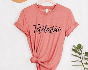 Tetelestai Tee Shirt, It Is Finished T-Shirt, Easter Bible Verse Tshirt, Religious Faith T-Shirts, Christian Women's Apparel, Gift for Her,