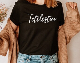 Tetelestai Easter Shirt for Women, It Is Finished Tee Shirts, Bible Verse T-Shirt, Religious T-Shirts, Christian Girl Apparel, Gifts for Her