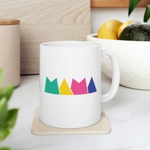 80s Retro Mama Coffee Mug Gift for Mom to be, Mothers Day Gift for New Mom Life, Baby Shower Gift for Mama, Mug for Mom to be