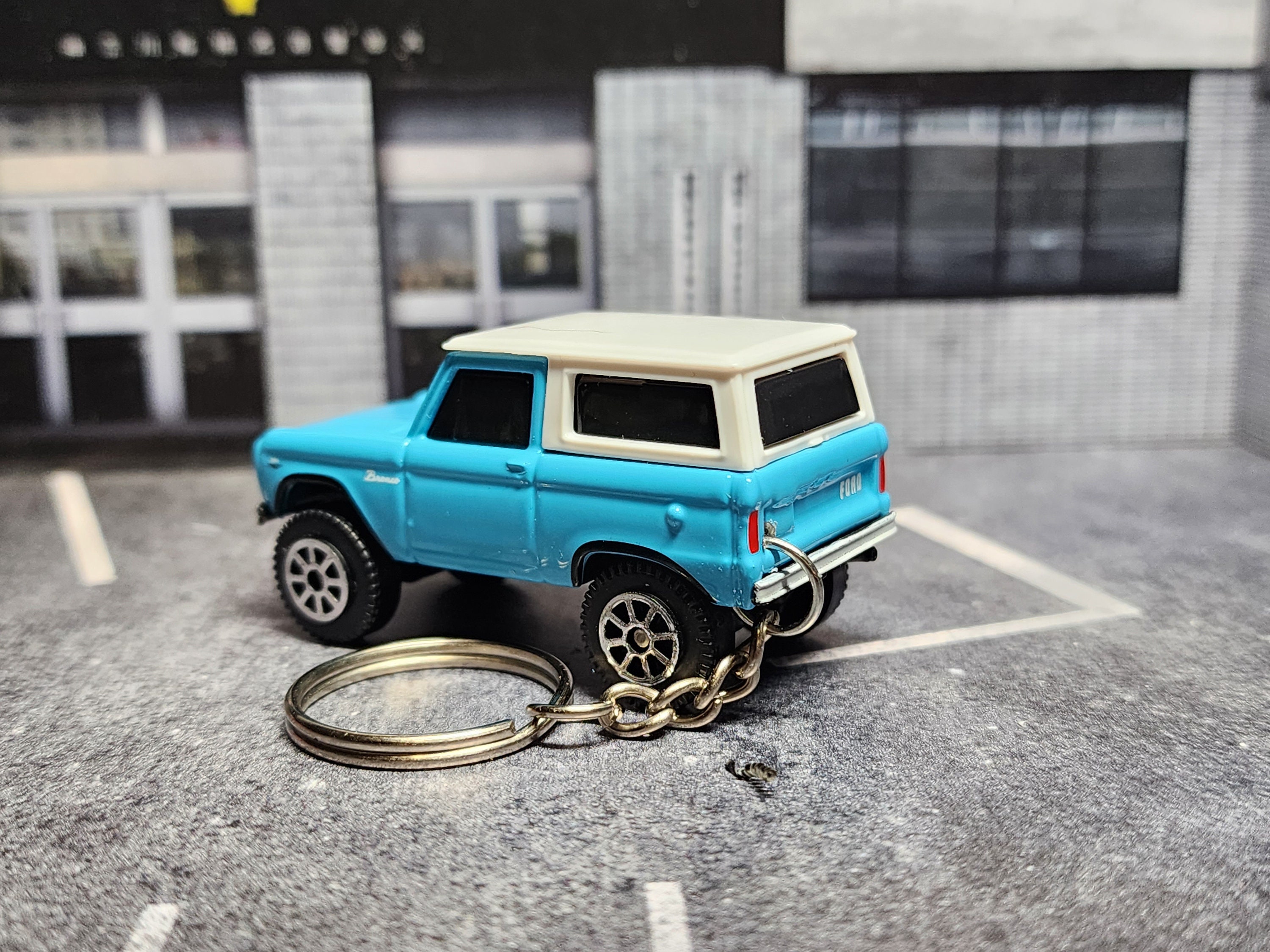 1966 Ford Bronco Keychain Bronco Keyring Etsy