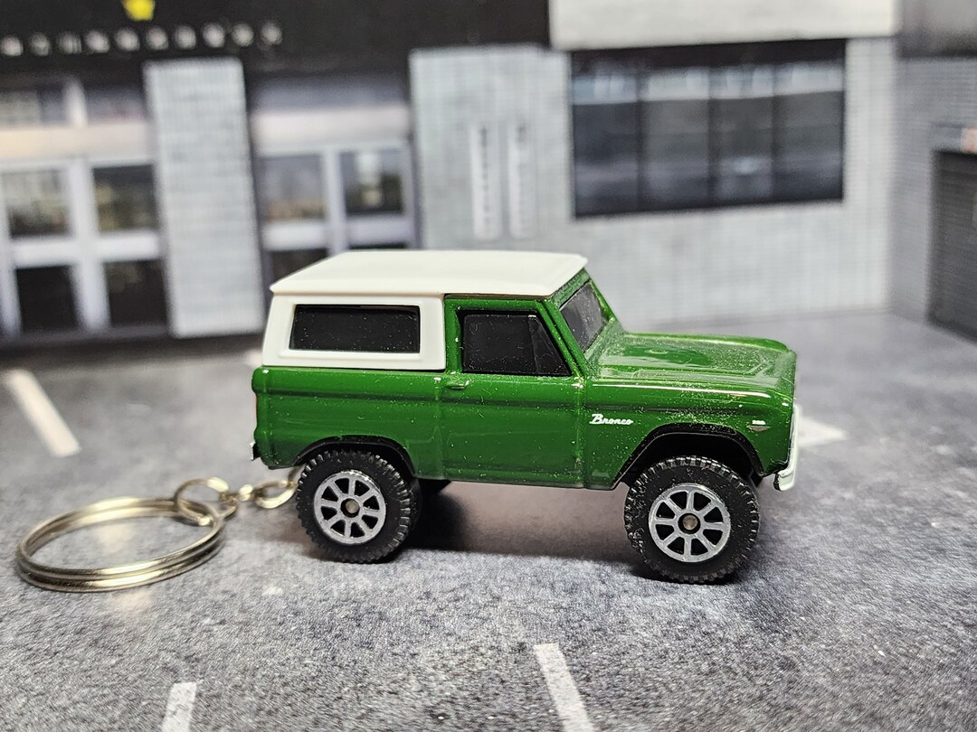 1966 Ford Bronco Keychain Bronco Keyring Etsy