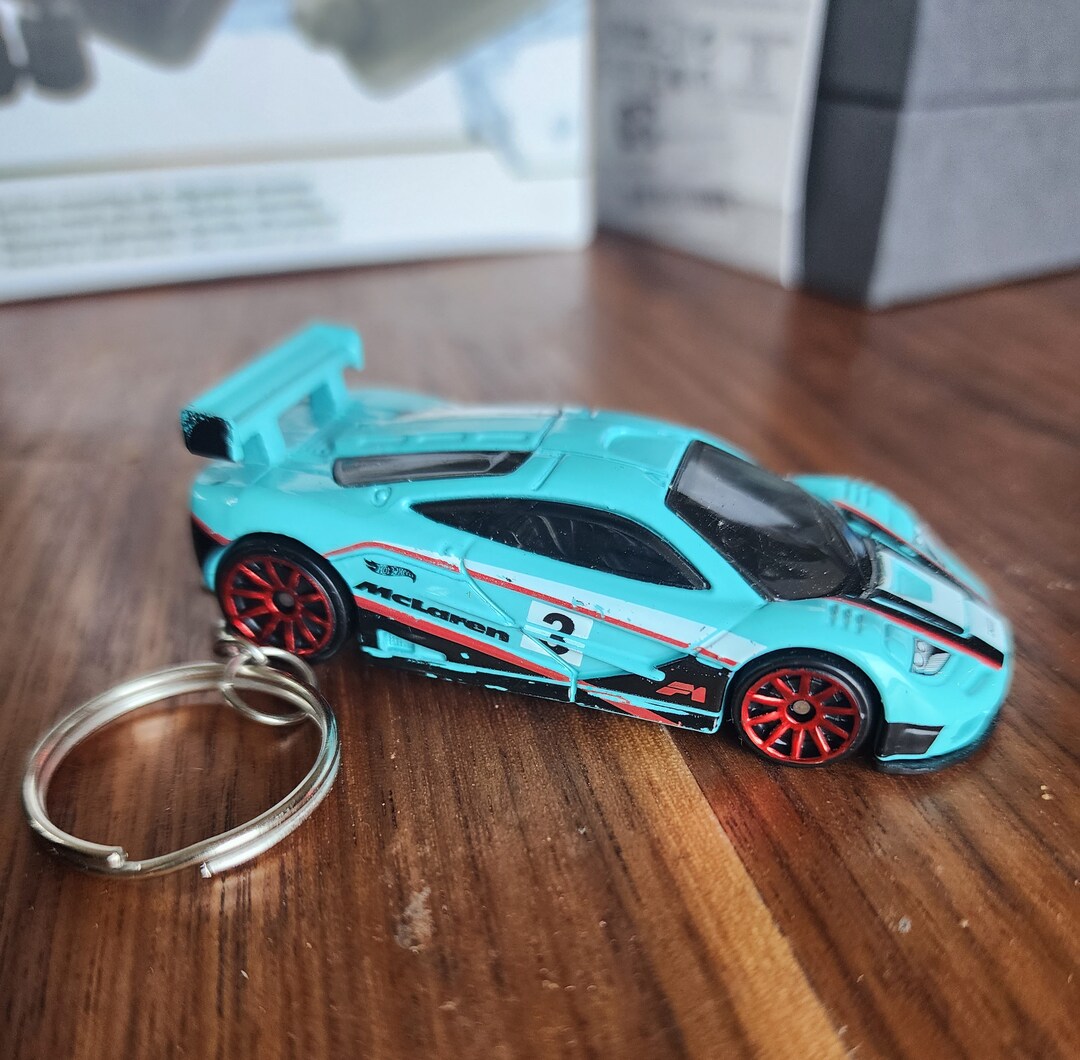Mclaren F1 GTR Keychain Mclaren Keyring Etsy