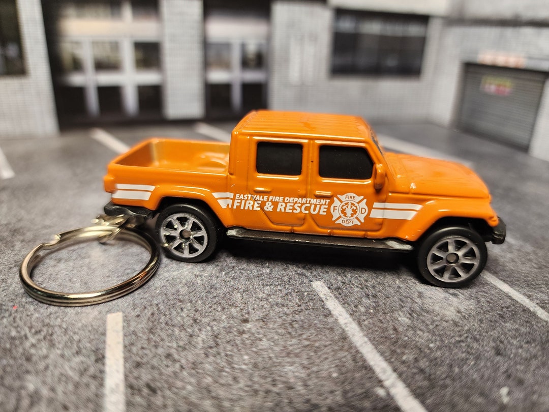 thumbnail image 2 of Officially Licensed Jeep Gladiator Metal Keychain – Limited Edition Engraved Fob 2 of 6