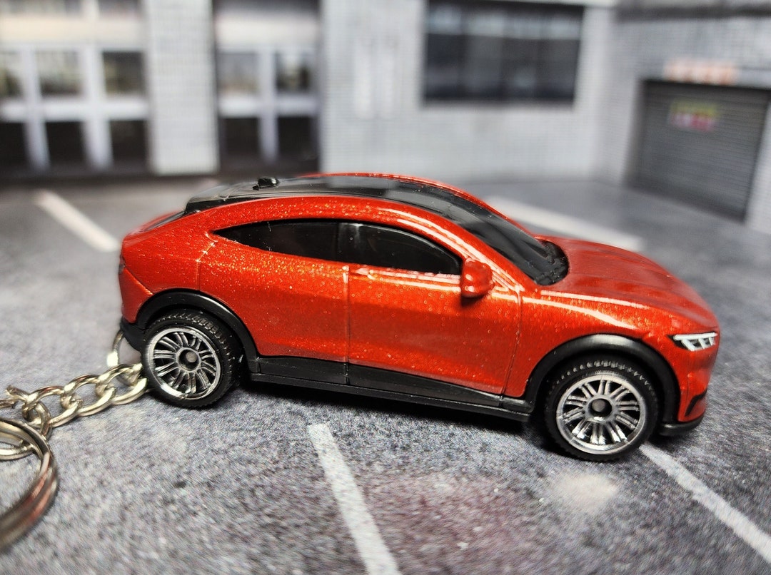 Ford Mustang Mache Keychain Mustang Mache Keyring Etsy