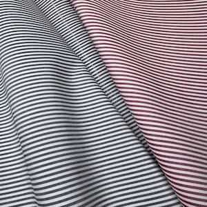 High Quality Designer Fabric Made in Italy - Cotton Fabric - Striped Fabric - Fabric by Yard- Striped pattern - Woven Fabric