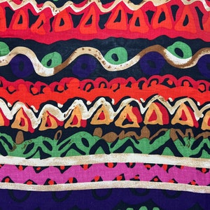 Viscose Tribal Fabric - 2 Yards Single Piece Fabric - Dress Fabric - Pans Fabric - Skirt Fabric - Light Fabric - High Quality Fabric