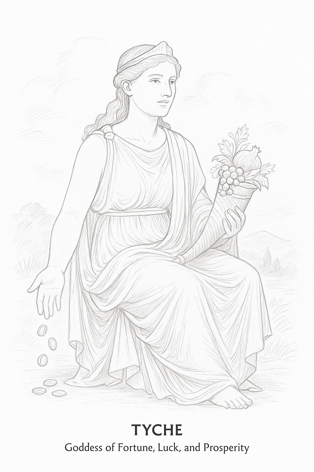 Greek Gods and Goddesses Coloring Book | 50 Hand-drawn Pages for Kids ...