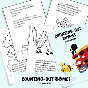 Kids Rhyming Games Activity Book: Fun English Rhymes (Printable)