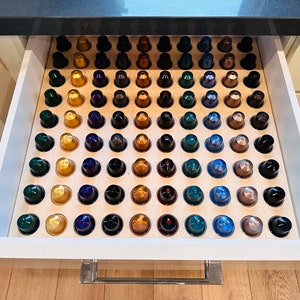 Nespresso Original, Vertuo, Keurig, K-Cup Pod Drawer Tray Organizer - Coffee Pod Storage