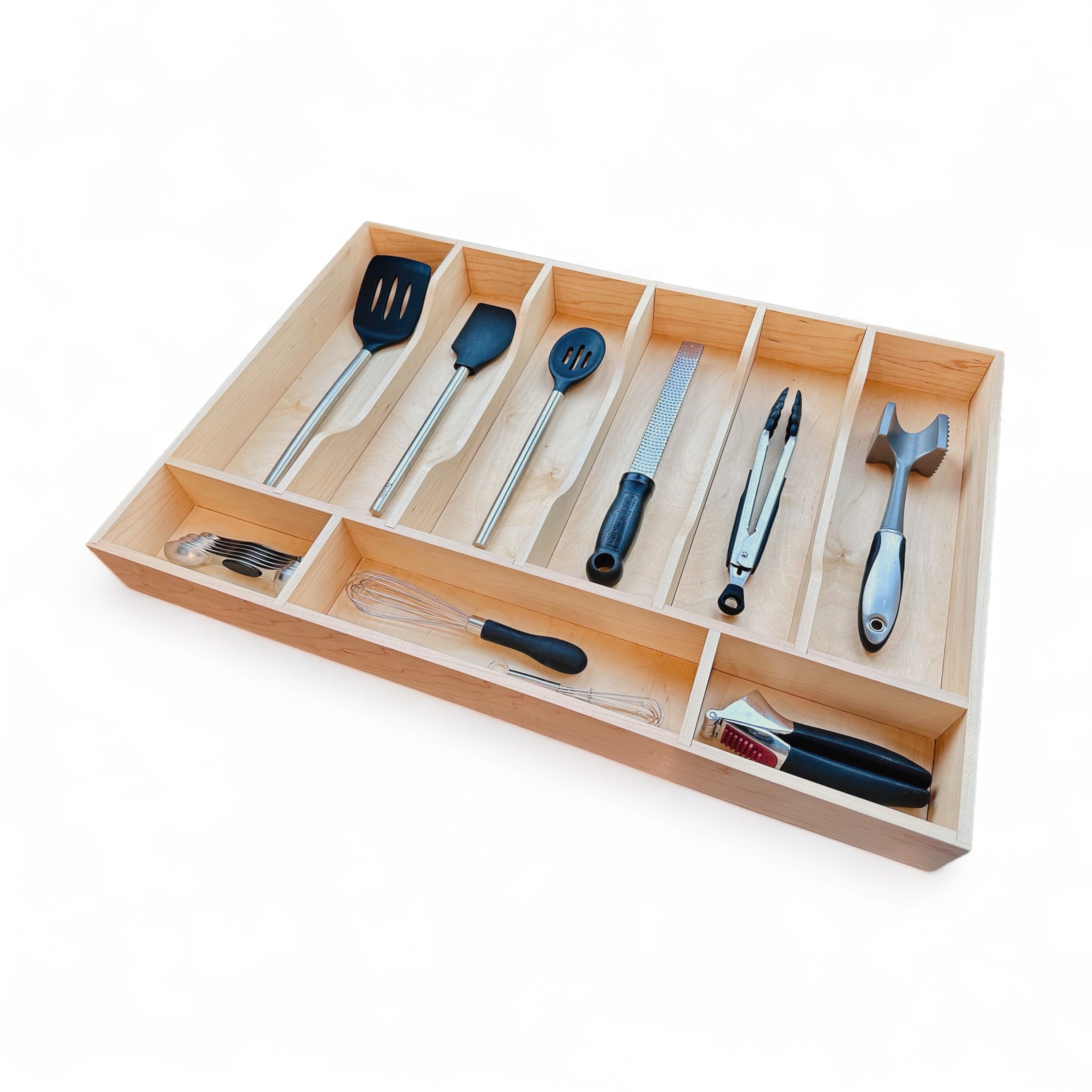 Custom Drawer Organizer Kitchen Storage Silverware Organizer Custom ...