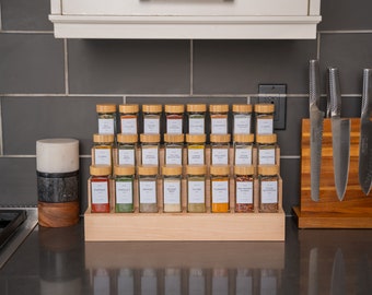 ヴィンテージ Digsmed デンマーク スパイスジャーホイール 12個入り