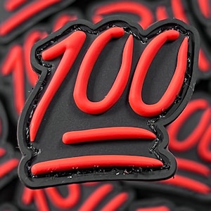 Houd het 100 Emoji | 3D PVC Ranger-ooglapje
