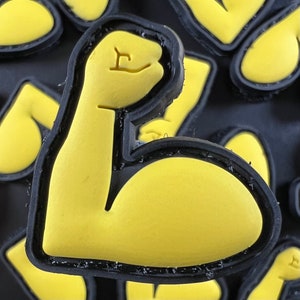 Strong Arm Emoji | 3D PVC Ranger Eye Patch