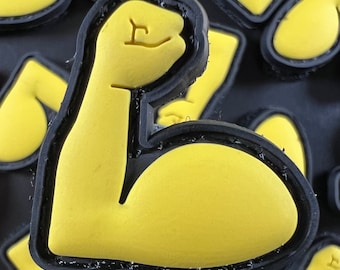 Forte braccio Emoji / Benda sull'occhio Ranger in PVC 3D