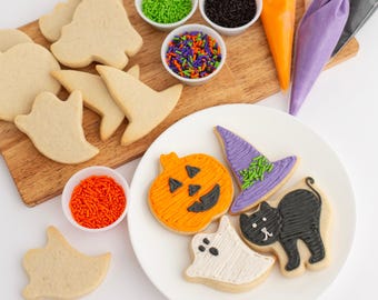 Halloween Buttercream Cookie Decorating Kit (dozen)