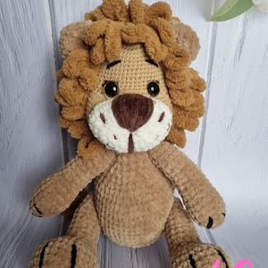 Crochet Lion pattern / Amigurumi lion pattern / Instant Download / English pattern in PDF