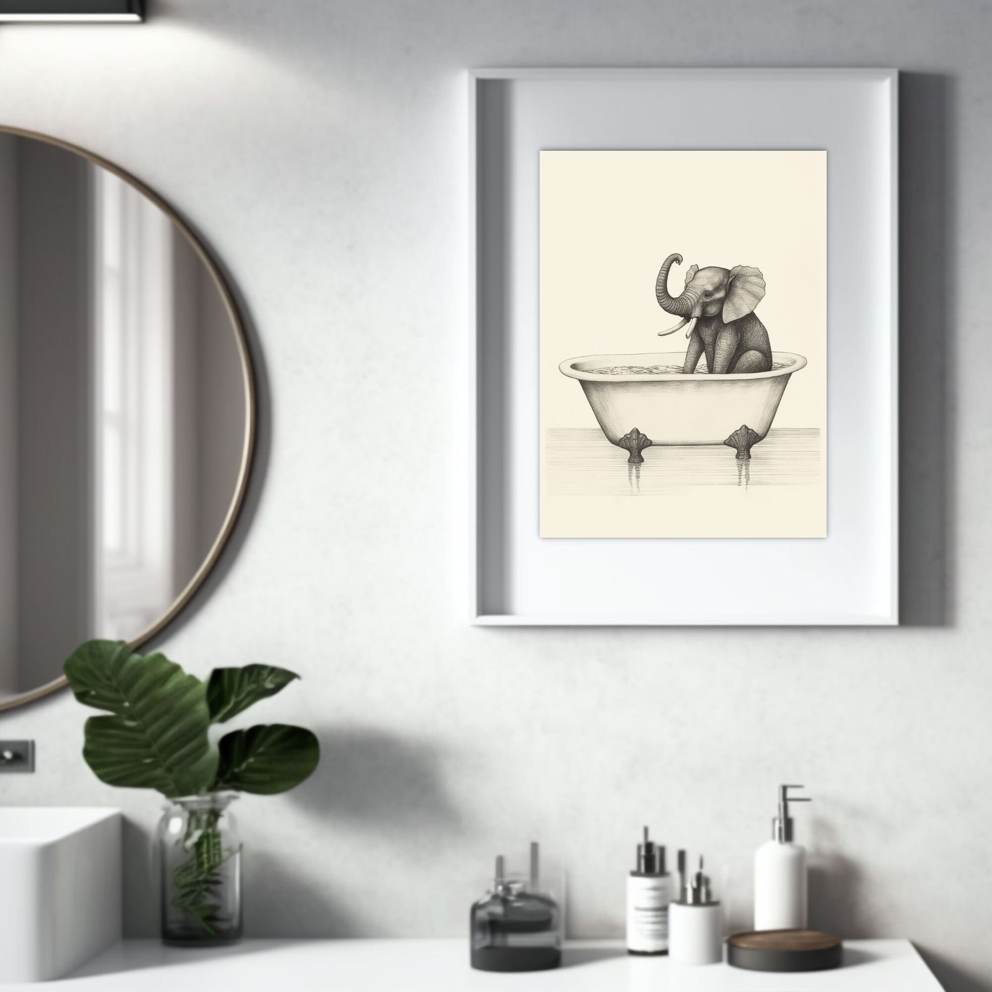 LISA RUSSO FINE ART - Bathroom Wall Decor Set Of 4 Photo Prints - Unframed - Farmhouse, Rustic, Country Style - Blue, Black, Teal (4 5x7 Prints With 8x10 Mats