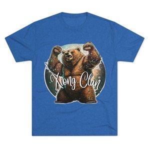 Camiseta Xiong Clan Bear, clã hmoob xyooj, clã urso, design hmong