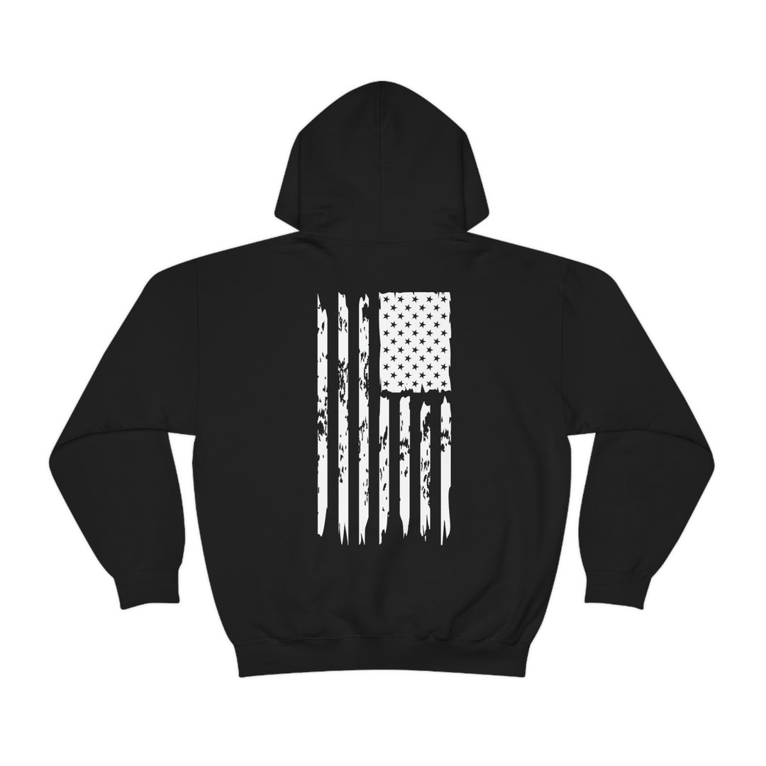 American Flag Hoodie, American Flag, Independence Day, July 4, Veteran