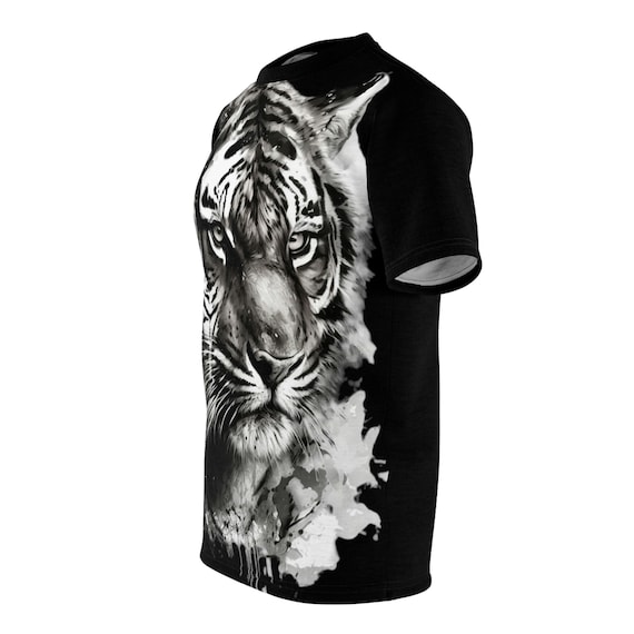 White Tiger Logo T-shirt, Tiger Year, Tiger Design, Cool