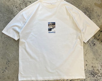 Gran Premio de Fórmula 1 de Mónaco de 1966. Camiseta de tirantes estilo vintage de color blanco. Disponible en todas las tallas.