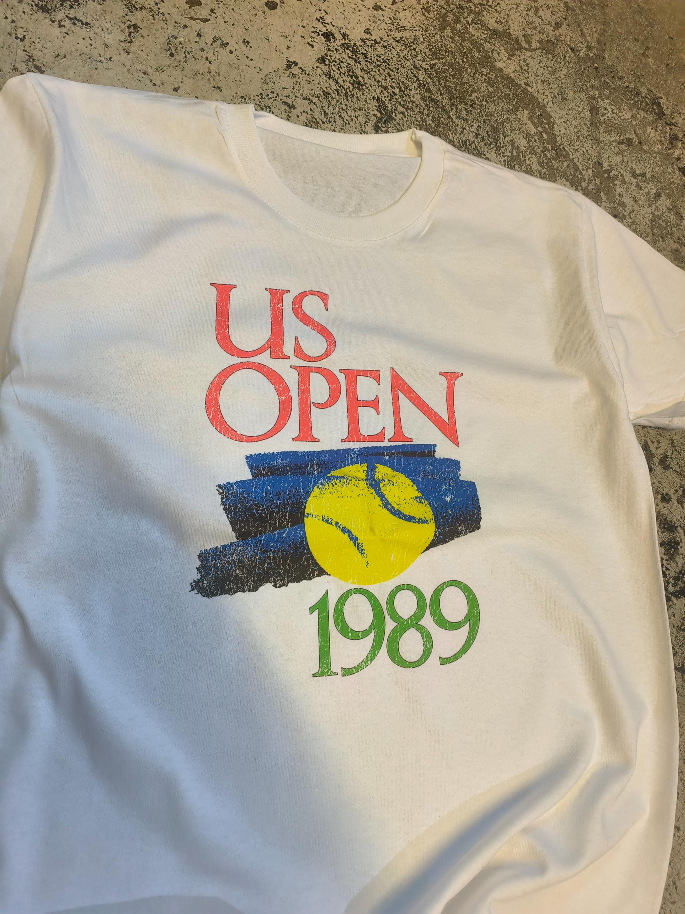 Vintage 1989 US Open Tennis T-shirt – Retro Sports Graphic Tee - Etsy