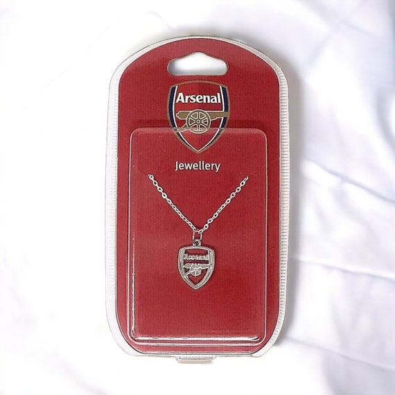 Arsenal Chain Necklace Cannon Silver Plated Pendant FC