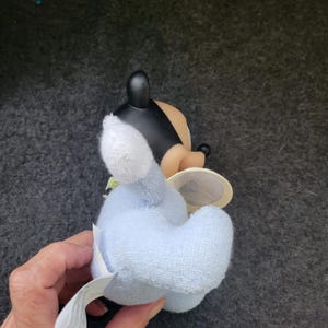 Disney Baby Micky Maus Plüsch Stofftier Frottee Stofftier 11,5 cm Vintage 90er Jahre Bild 4