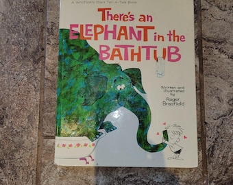 Er zit een olifant in de badkuip, geschreven door Roger Bradfield Whitman, 1964