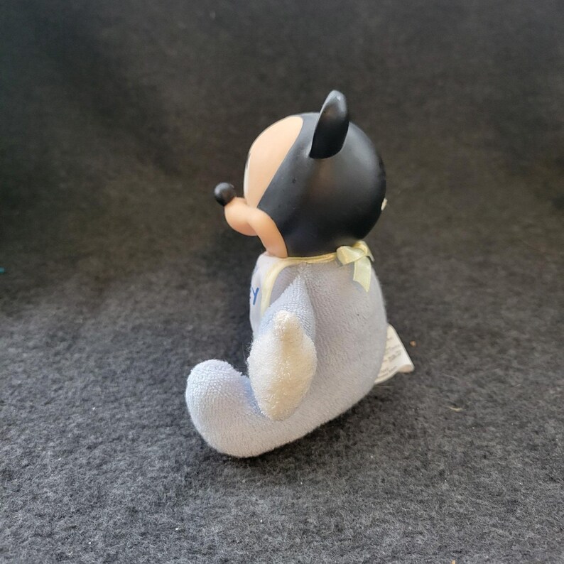 Disney Baby Micky Maus Plüsch Stofftier Frottee Stofftier 11,5 cm Vintage 90er Jahre Bild 2