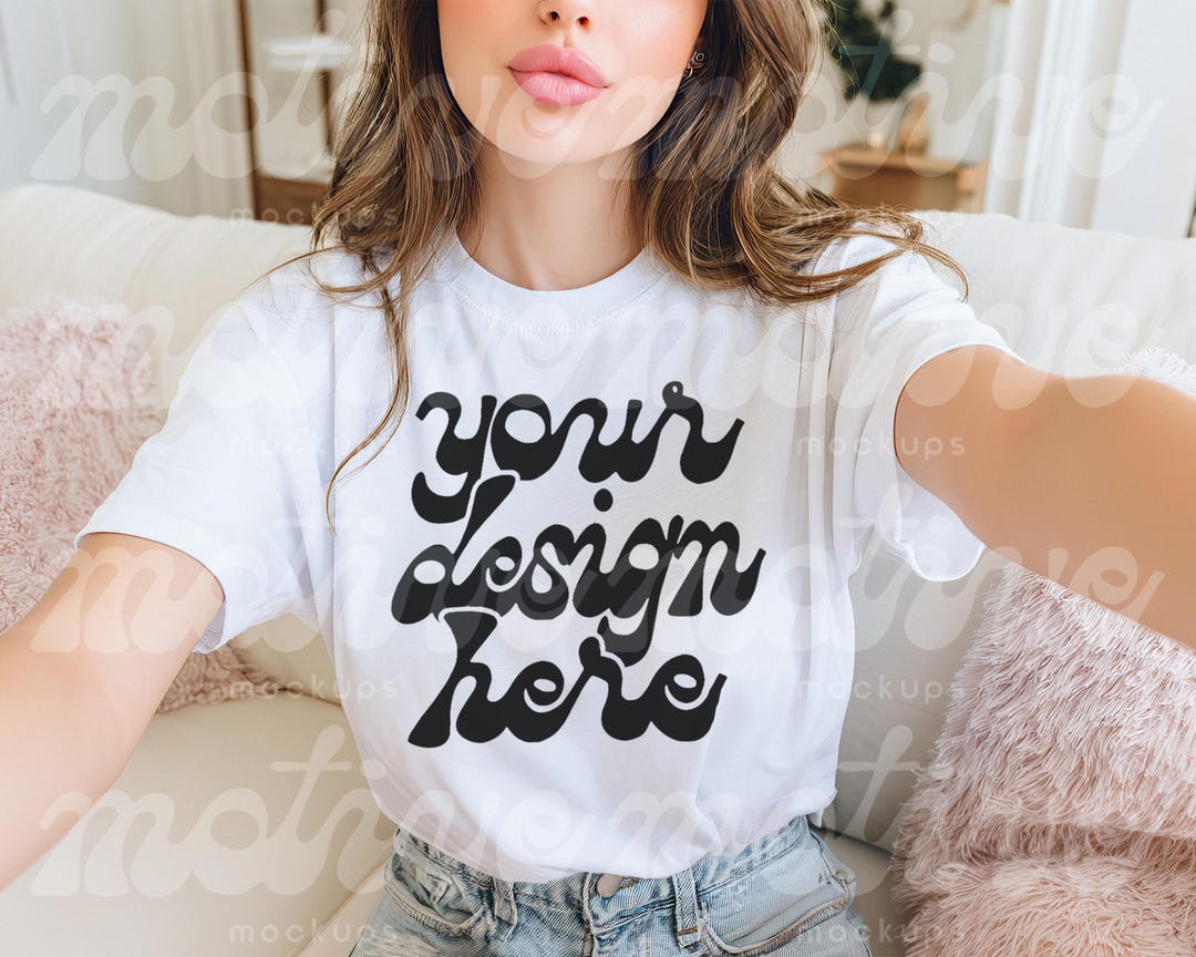 T-shirt Mockup White Shirt Mock up Tshirt Model Mock up Tee Mock-up ...