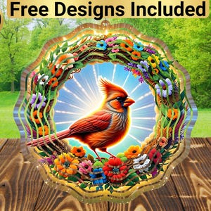 Roter Kardinal Windspiel, Kardinal Windspiel Sublimation Design, Kardinal Windspiel Sublimation, Windspiel Sublimation,