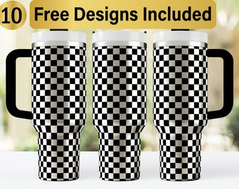 40 Unzen Schachbrett Tumbler Wrap Laser SVG Design, 40 Unzen Laser gravierte Tumbler Wrap, Laser Gravur SVG, Tumbler Wrap SVG, 40 Unzen Tumbler Wrap,