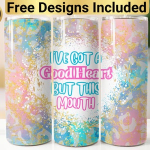 Funny Sassy Tumbler Design, Tumbler Wrap PNG, 20 oz Skinny Tumbler Design, Sarcastic Tumbler Wrap, Sassy Tumbler Wrap, Sarcastic Tumbler PNG
