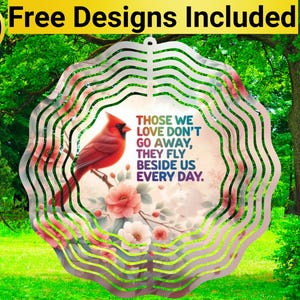 Roter Kardinal Wind Spinner, Roter Kardinal Wind Spinner Sublimationsdesign, Wind Spinner Sublimation, Roter Kardinal Wind Spinner PNG,