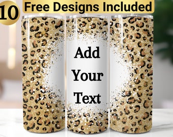 Glitter luipaard drinkbeker design, drinkbeker wrap PNG, 20 oz smalle drinkbeker design, luipaard drinkbeker design, luipaard drinkbeker wrap, glitter drinkbeker