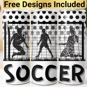 Soccer Ball Tumbler Design, Tumbler Wrap PNG, 20 oz Skinny Tumbler Design, Soccer Tumbler Wrap, Soccer Tumbler Design, Soccer Sublimation,