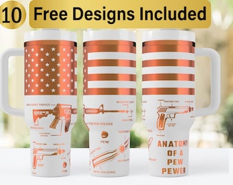 40oz Funny Bullet Tumbler Laser Svg Design, 40oz Laser Engraved Tumbler Wrap, Laser Engraving SVG, Tumbler Wrap SVG, 40 oz Tumbler Wrap,