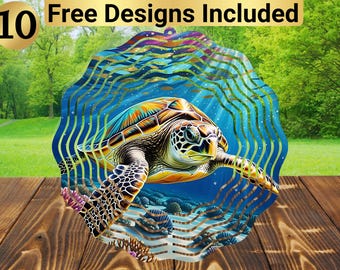 Zeeschildpad wind spinner, zeeschildpad wind spinner sublimatie ontwerp, zeeschildpad wind spinner sublimatie, wind spinner sublimatie,