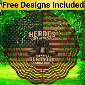 Veterans Day Wind Spinner, Veteran Wind Spinner Sublimation Design, Veteran Wind Spinner Sublimation, Wind Spinner Sublimation,