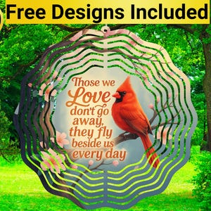 Roter Kardinal Wind Spinner, Roter Kardinal Wind Spinner Sublimationsdesign, Wind Spinner Sublimation, Roter Kardinal Wind Spinner PNG,