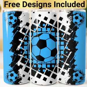 サッカータンブラーデザイン、タンブラーラップPNG、20オンススキニータンブラーデザイン、サッカータンブラーラップ、サッカータンブラーPNG、サッカーボールタンブラーデザイン、