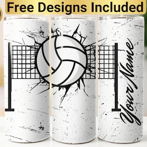 Design personalizzato per bicchiere da pallavolo, PNG avvolgente per bicchiere, design sottile per bicchiere da 20 oz, avvolgente per bicchiere da pallavolo, design per bicchiere da pallavolo,