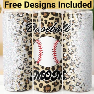 Baseball Mom Tumbler Design, Tumbler Wrap PNG, 20 oz Skinny Tumbler Design, Baseball Mom Tumbler Wrap, Baseball Tumbler Wrap, Mom Tumbler,